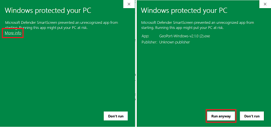 Windows Defender Popup