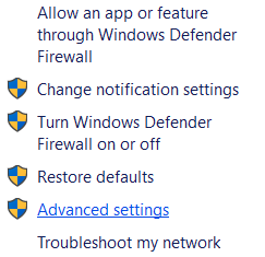 Windows Firewall